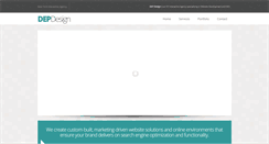 Desktop Screenshot of depdesign.com